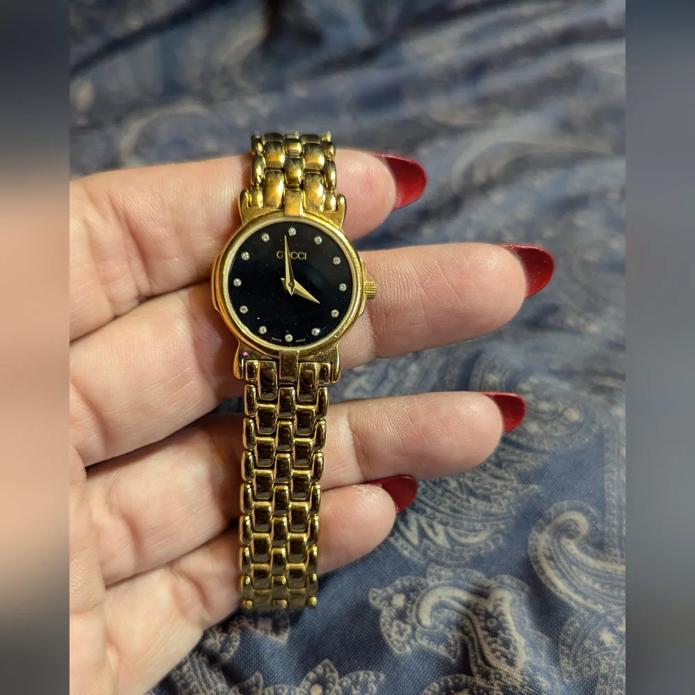 Gucci 3400L Diamond Watch - Picture 1 of 8